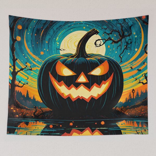 Item preview,  Demonic Pumpkin: Halloween’s Sinister Icon designed and sold by GrizzlyCollective.