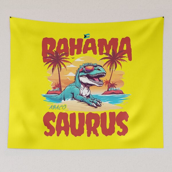 Item preview, Bahamas Souvenir Gift : Abaco Bahamas Bahama Saurus T-Rex Dinosaur designed and sold by shoptshirtswag.
