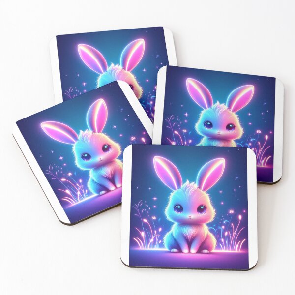 Item preview, Neon Bunny Dreams designed and sold by TeslaSt0re.
