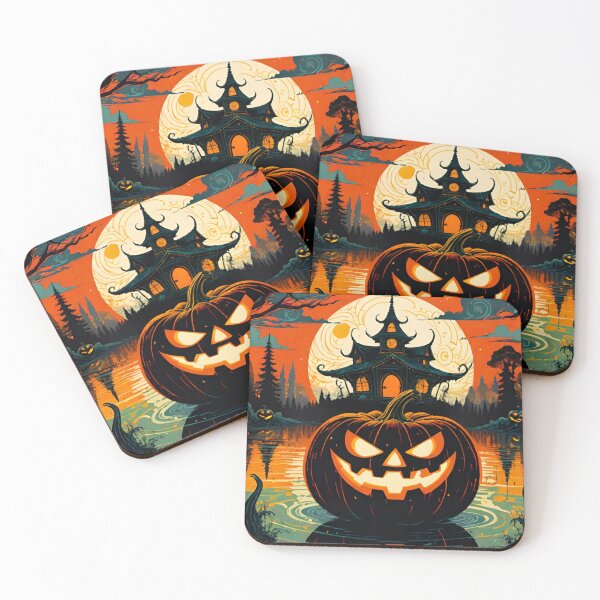Item preview, Terrifying Demonic Pumpkin with Fiery Eyes designed and sold by GrizzlyCollective.