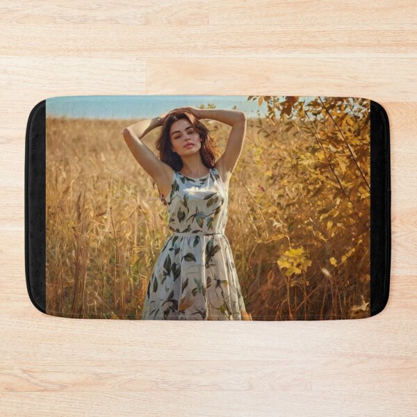 Item preview,  A Beautiful Girl surrounded by falling Autumnal leaves after Bougereau designed and sold by Vintage Designs +.