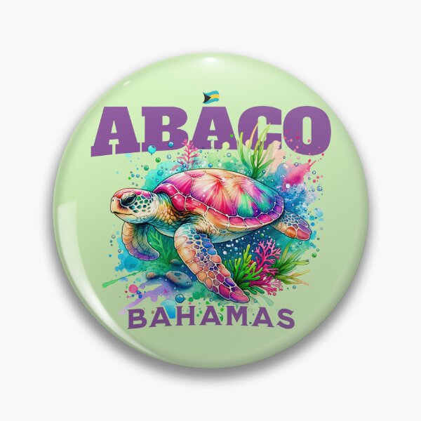 Item preview, Bahamas Souvenir Gift : Abaco Bahamas Sea Turtle designed and sold by shoptshirtswag.