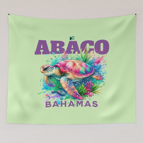 Item preview, Bahamas Souvenir Gift : Abaco Bahamas Sea Turtle designed and sold by shoptshirtswag.