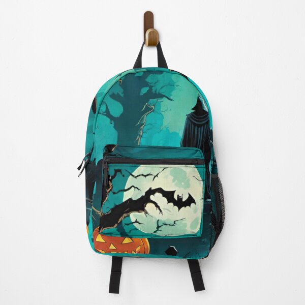 Item preview, Eerie Halloween Graveyard Scene at Night designed and sold by GrizzlyCollective.