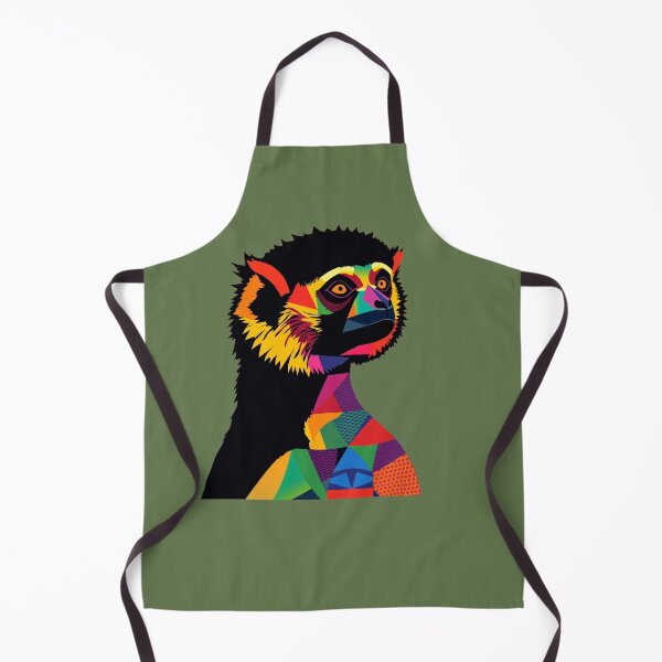Item preview, Pop artsy gibbon designed and sold by GasconyPassion.