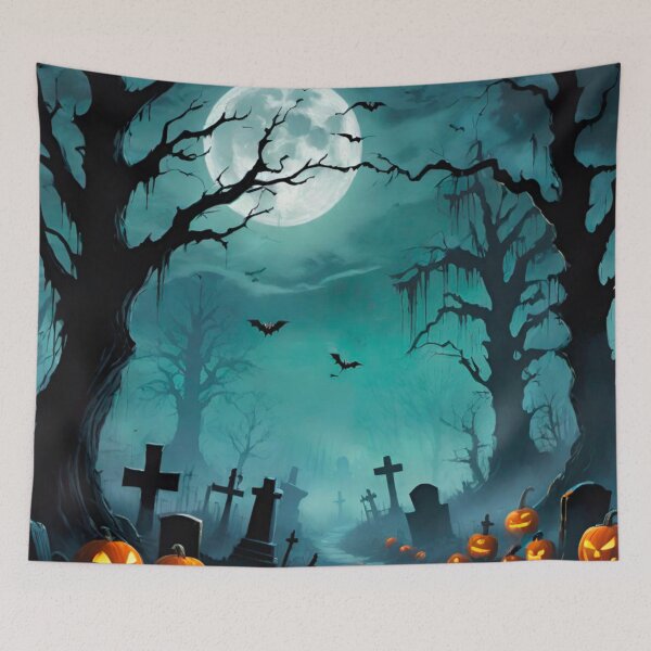 Item preview, Halloween Graveyard: Ghostly Shadows and Tombstones designed and sold by GrizzlyCollective.