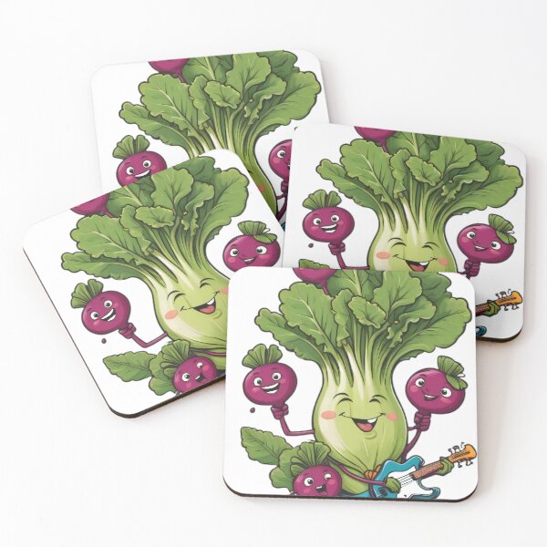 Item preview, Lettuce Turnip the Beet Band - Cartoon Veggies Music  designed and sold by ImmersiveArt Era.