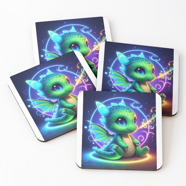 Item preview, Neon Dragon Dreams designed and sold by TeslaSt0re.