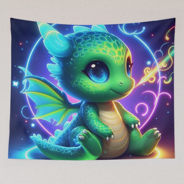 Item preview, Neon Dragon Dreams designed and sold by TeslaSt0re.