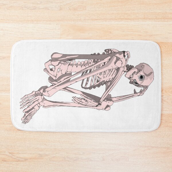 Item preview, Skeleton deep in thoughts designed and sold by m-yoga-store.