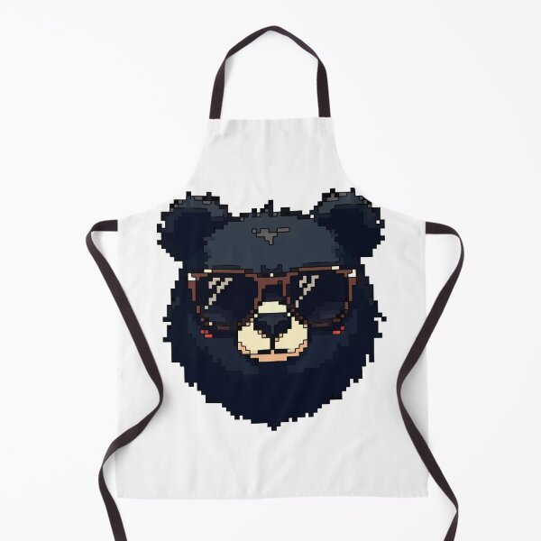 Item preview, Pixel Strength of the Black Bear designed and sold by NaturePixel.