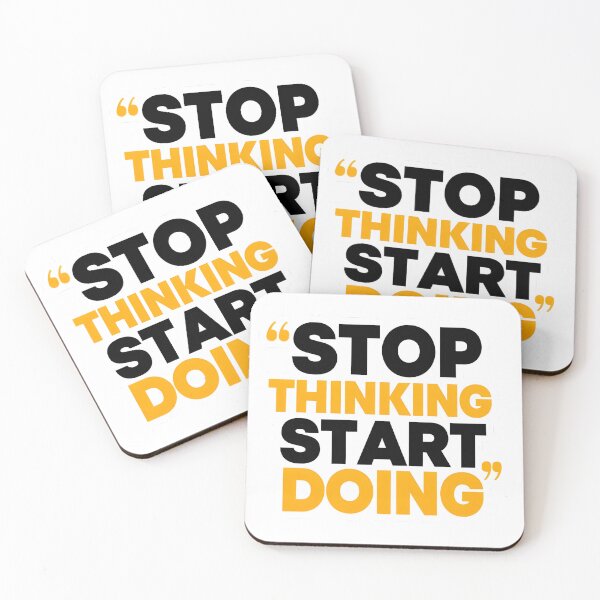 Item preview, Stop Thinking - Start Doing designed and sold by DegoPine  Art Studio.