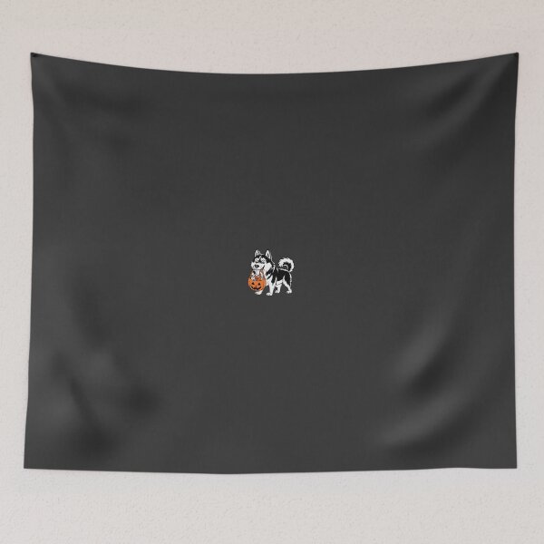 Item preview, Husky with Halloween candy designed and sold by Blemenowo.