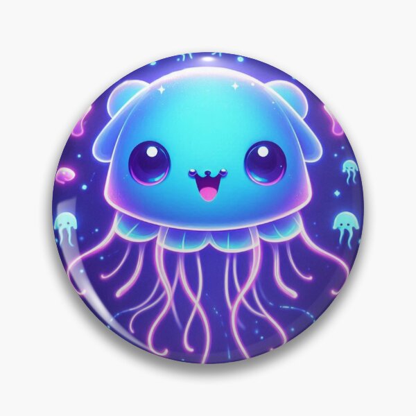 Item preview, Neon Jellyfish Joy designed and sold by TeslaSt0re.