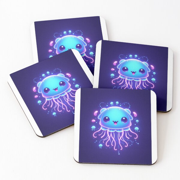 Item preview, Neon Jellyfish Joy designed and sold by TeslaSt0re.