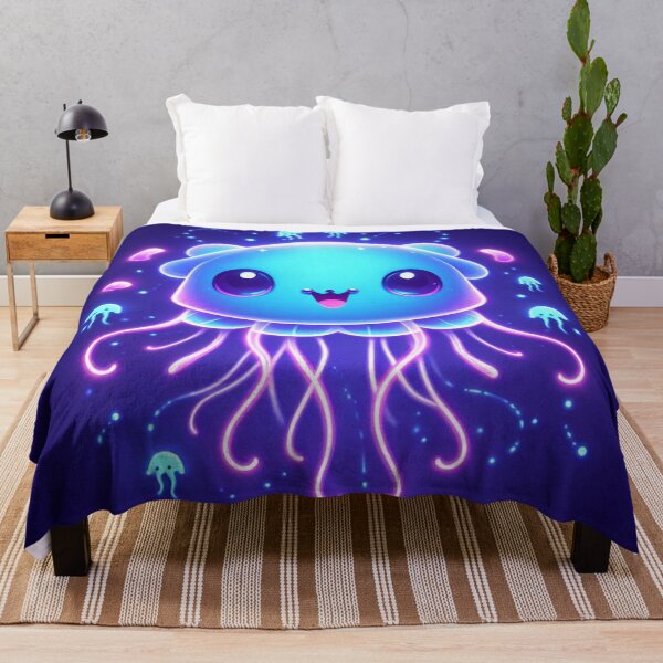 Item preview, Neon Jellyfish Joy designed and sold by TeslaSt0re.