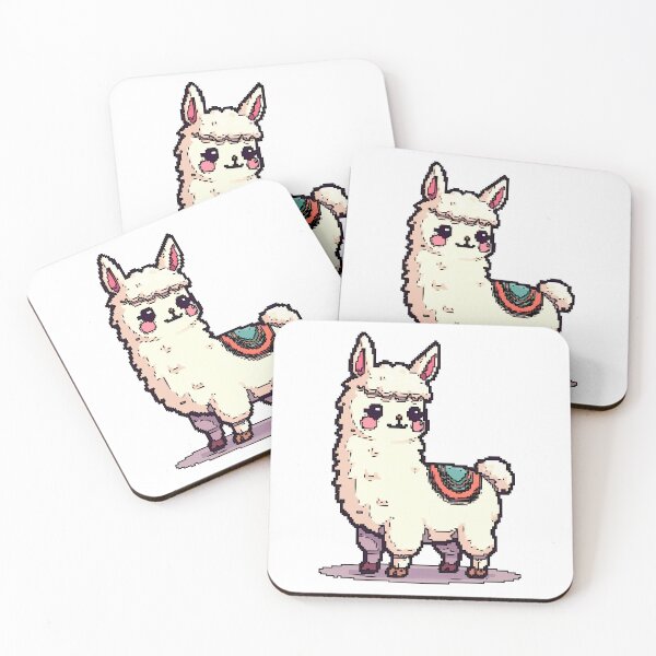 Item preview, Pixel Llama Charm designed and sold by NaturePixel.