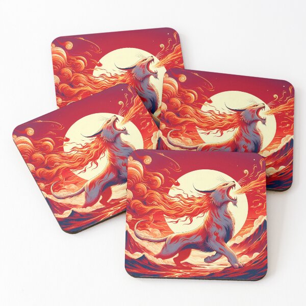 Item preview, Lava Fire Lynx, Ai Generated Art  designed and sold by ACC .