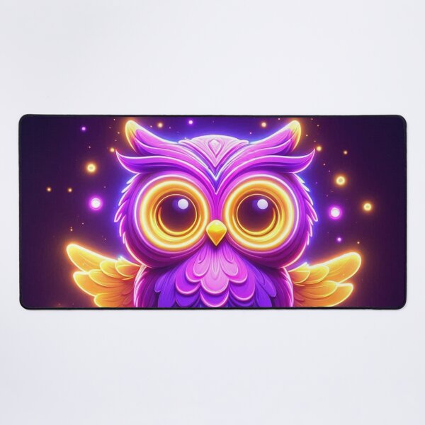 Item preview, Neon Owl Night designed and sold by TeslaSt0re.