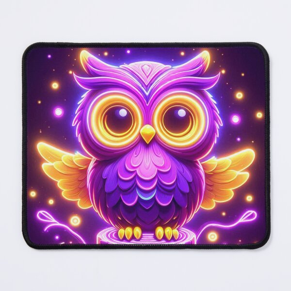 Item preview, Neon Owl Night designed and sold by TeslaSt0re.