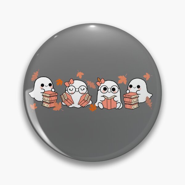Item preview, Cute Ghosts Reading Books Fall Design designed and sold by tarzbol.