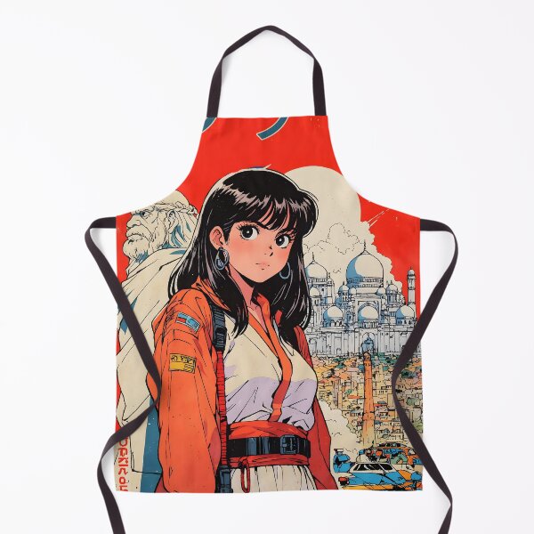 Item preview, Retro Anime Waifu Agra India 80s Vintage Travel designed and sold by Retro-Anime9.