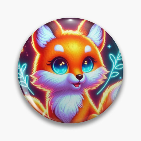 Item preview, Neon Fox Night designed and sold by TeslaSt0re.