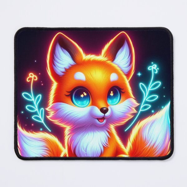 Item preview, Neon Fox Night designed and sold by TeslaSt0re.