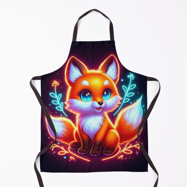 Item preview, Neon Fox Night designed and sold by TeslaSt0re.