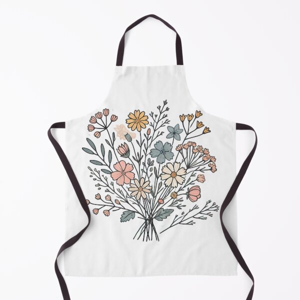 Item preview, Delicate Wildflower Bouquet. designed and sold by Linework Studio.