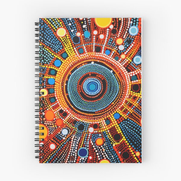 Item preview, Aboriginal Inspired Dot Art - Epicentr designed and sold by GrinGalore.