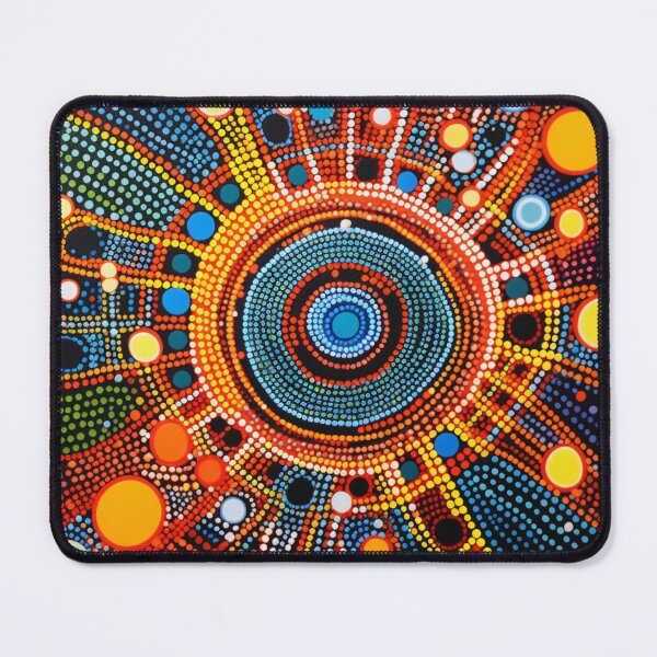 Item preview, Aboriginal Inspired Dot Art - Epicentr designed and sold by GrinGalore.