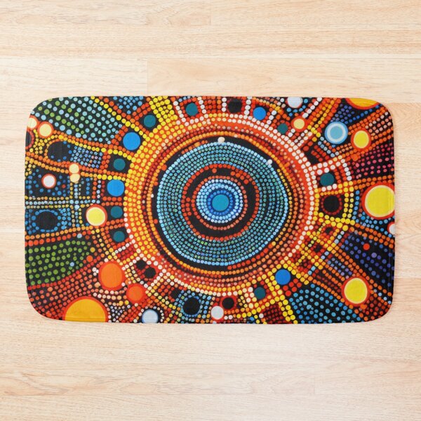 Item preview, Aboriginal Inspired Dot Art - Epicentr designed and sold by GrinGalore.