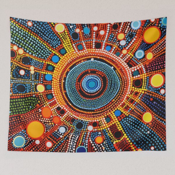 Item preview, Aboriginal Inspired Dot Art - Epicentr designed and sold by GrinGalore.