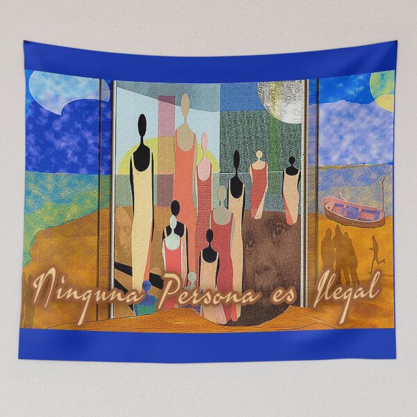 Item preview, no person is illegal designed and sold by TamworldShop.