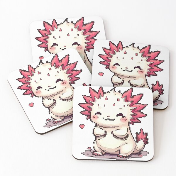 Item preview, Pixel Axolotl Wonder designed and sold by NaturePixel.