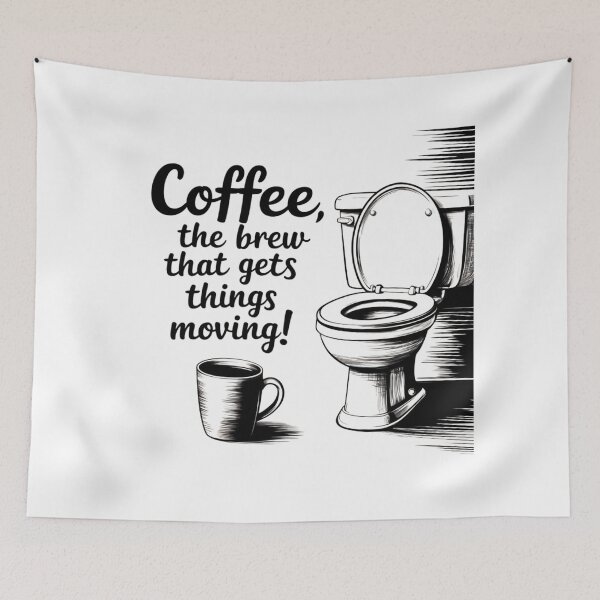 Item preview, Coffee, the brew that gets things moving! designed and sold by Robs Designs.