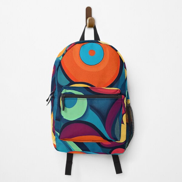 Item preview, psychedelic colorful pattern designed and sold by Milega.