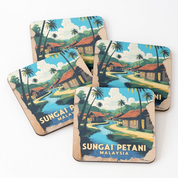 Item preview, Sungai Petani Malaysia Vintage Travel Tourism designed and sold by TravelersGems.