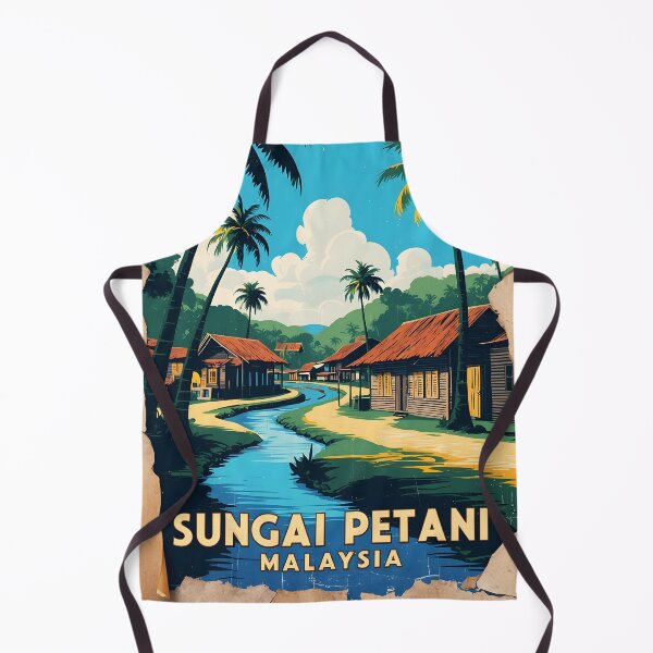 Item preview, Sungai Petani Malaysia Vintage Travel Tourism designed and sold by TravelersGems.