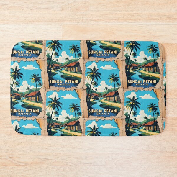 Item preview, Sungai Petani Malaysia Vintage Travel Tourism designed and sold by TravelersGems.