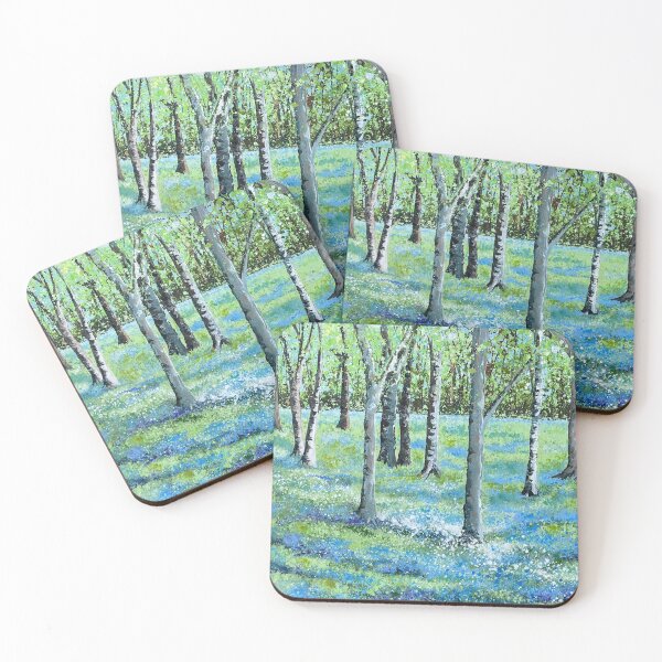 Item preview, Soft Bluebells  designed and sold by Sally Oasis Paintings.