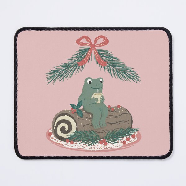 Item preview, Frog on a Log with a Nog designed and sold by littleclyde.