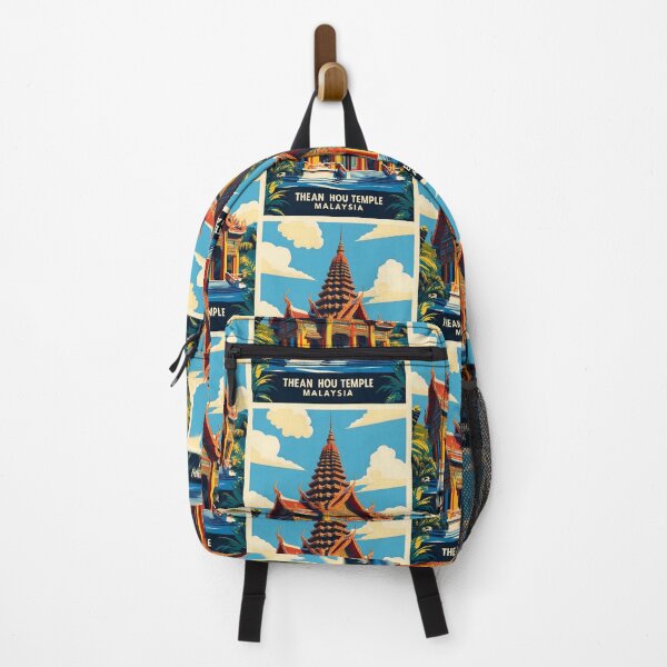 Item preview, Thean Hou Temple Malaysia Vintage Travel Tourism designed and sold by TravelersGems.