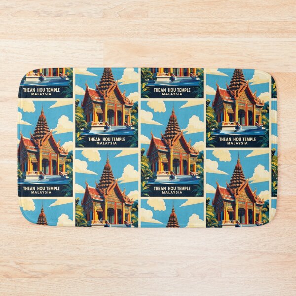 Item preview, Thean Hou Temple Malaysia Vintage Travel Tourism designed and sold by TravelersGems.