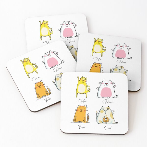 Item preview, One two three cat humor cat drawing designed and sold by Bird Design.
