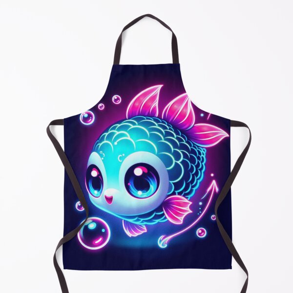 Item preview, Neon Fish Frenzy designed and sold by TeslaSt0re.