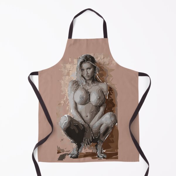 Item preview, Abstract portrait of a squatting woman in neutral tones designed and sold by Ihor Ivanov.