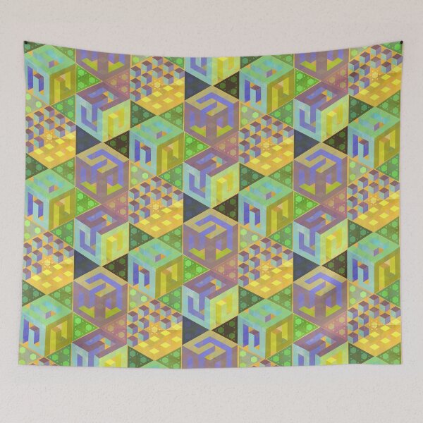 Artikelvorschau, Hexagon Pattern 003 entworfen und verkauft von I N D I Λ N Λ B O N Ξ S.