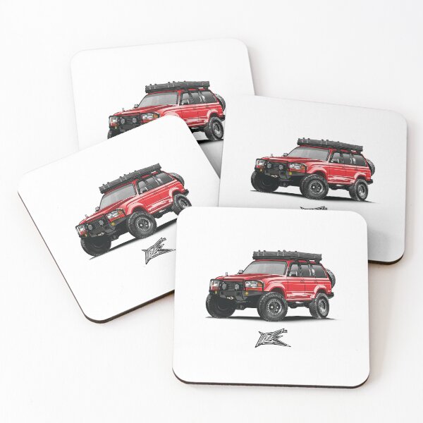 Item preview, land cruiser j80 red designed and sold by NaquashM.